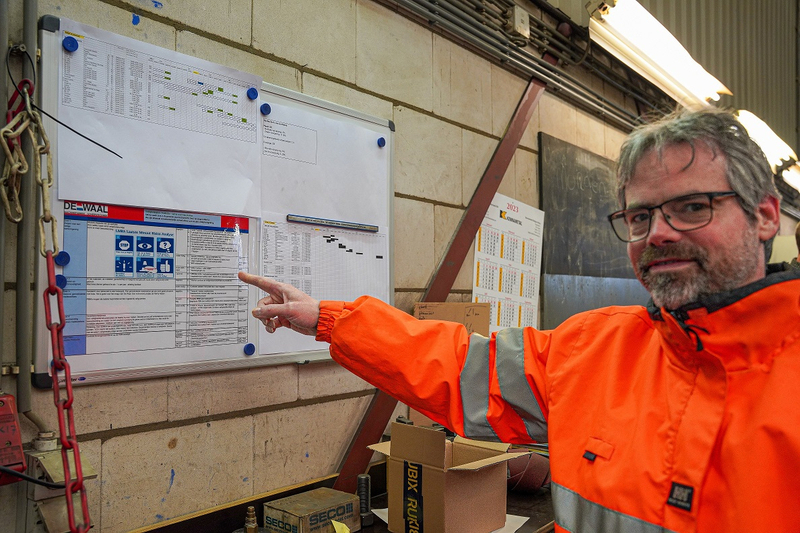 De Waal gaat van 'log naar light'