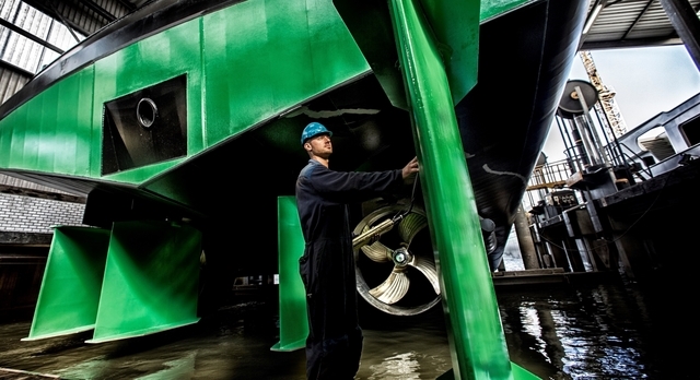 De Waal bouwt vol trots mee aan schip van de toekomst