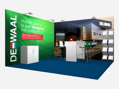 De Waal op visserijbeurs Urk