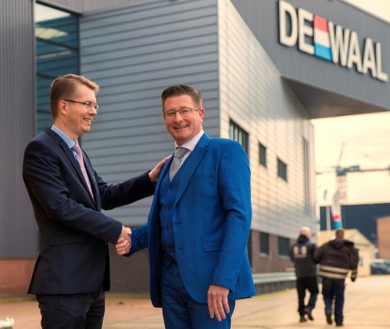 De Waal verwelkomt nieuwe directeur Johan Verlaan