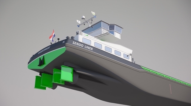 Sendo Shipping kiest voor De Waal bij ‘Schip van de toekomst’